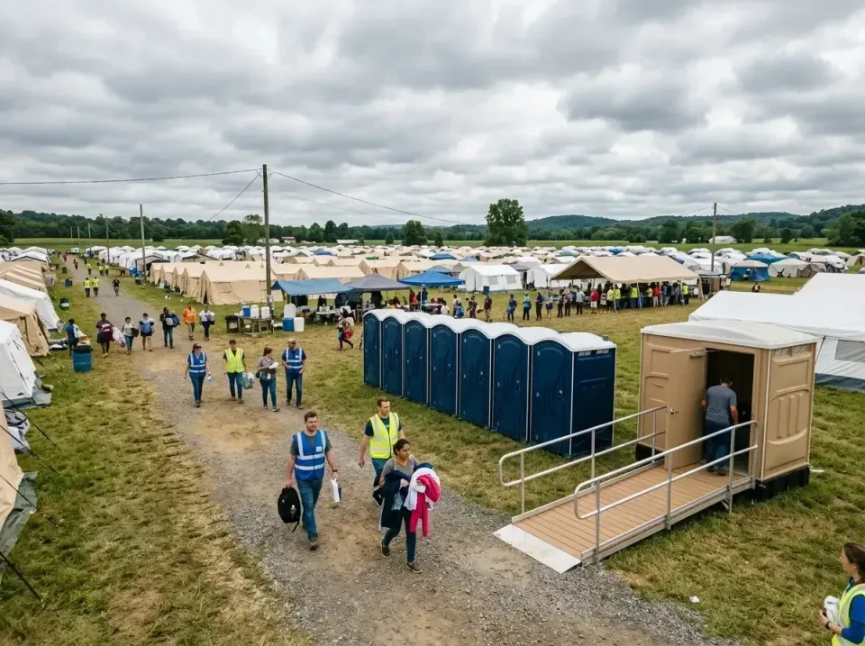 disaster-relief-camp-restrooms-010 — frequently asked questions, Dumpster & Portable Bathrooms Rental in Bridgeton, MO